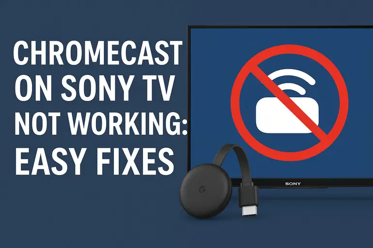 Chromecast on Sony TV not working