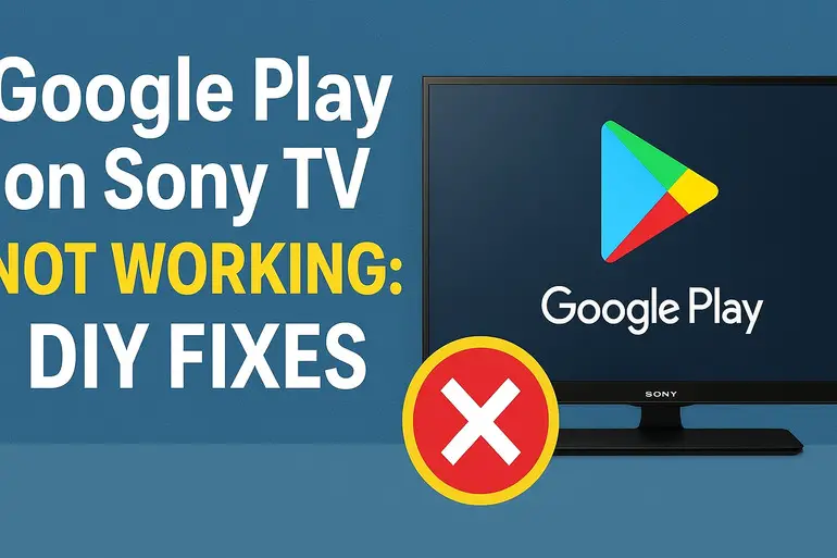 Google Play on Sony TV Not Working
