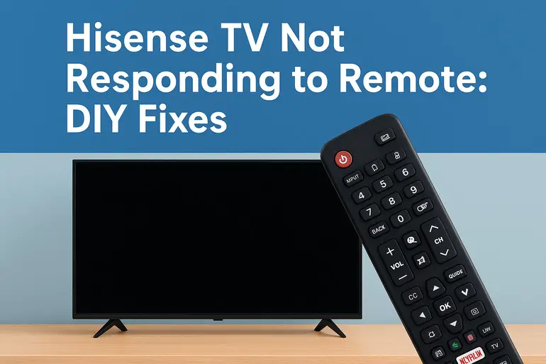 HIsense TV not responding to remote