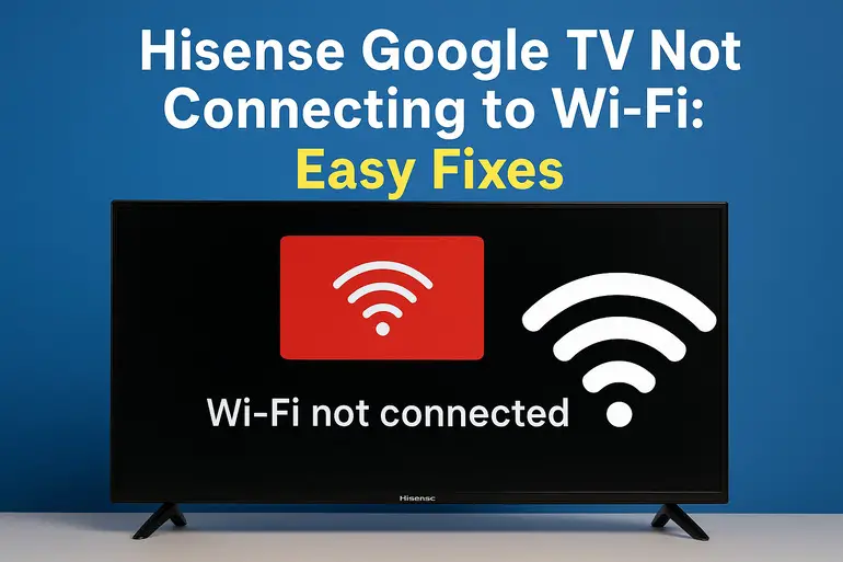 Hisense Google TV Not Connecting to WiFi