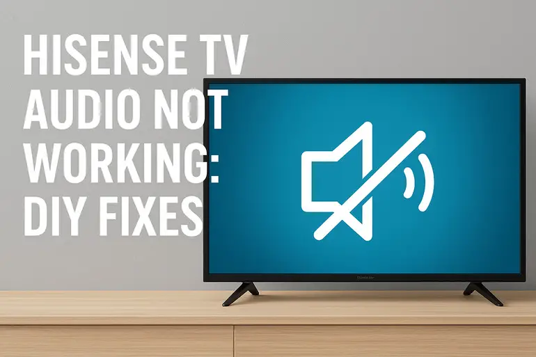 Hisense TV Audio Not Working