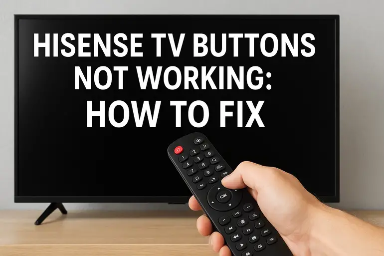 Hisense TV Buttons Not Working