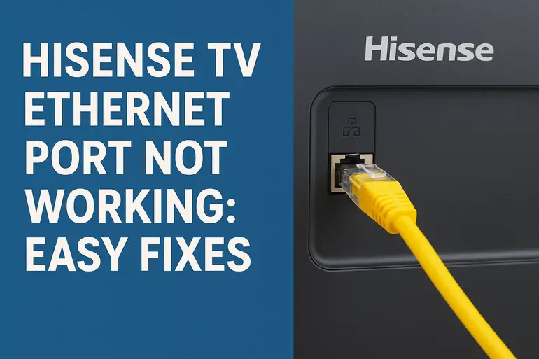 Hisense TV Ethernet Port Not Working