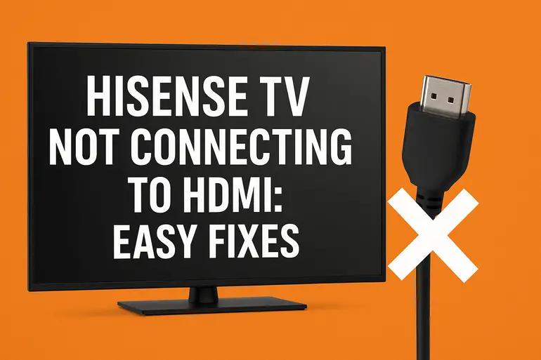 Hisense TV Not Connecting to HDMI