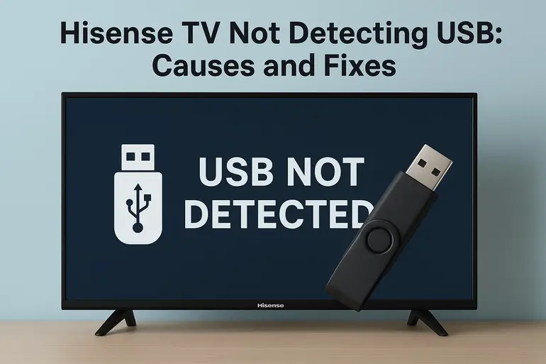 Hisense TV Not Detecting USB