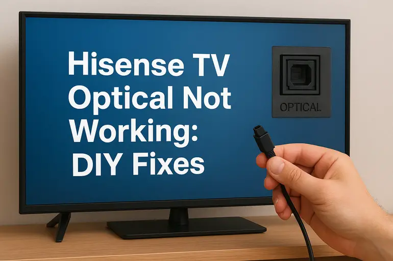 Hisense TV optical not working