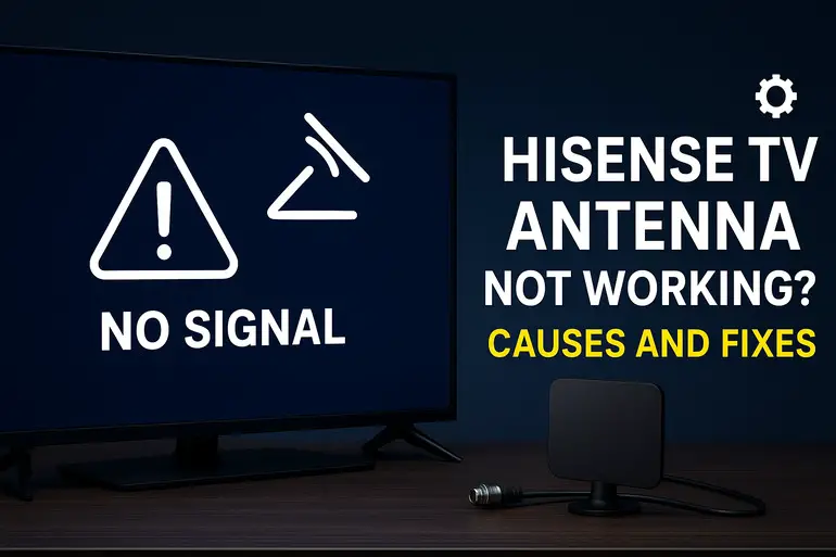 Hisense tv antenna not working