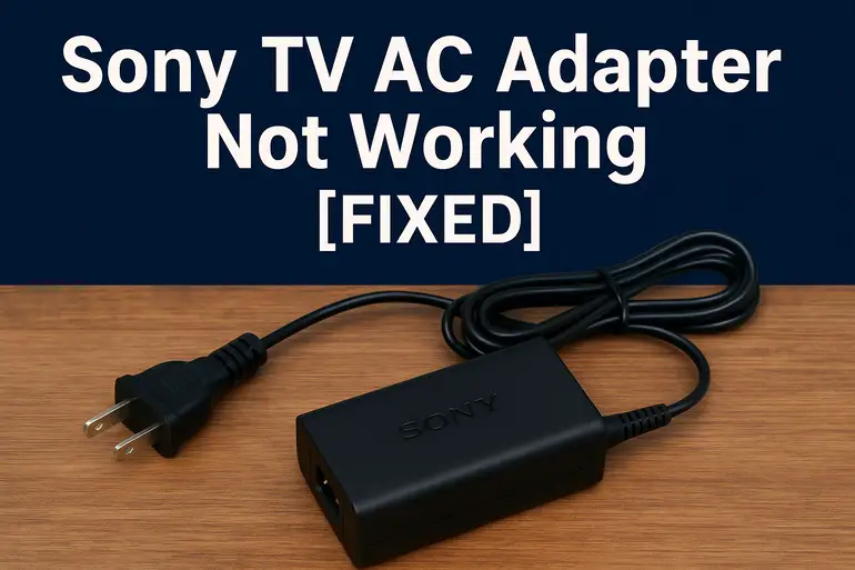 Sony TV AC adapter not working