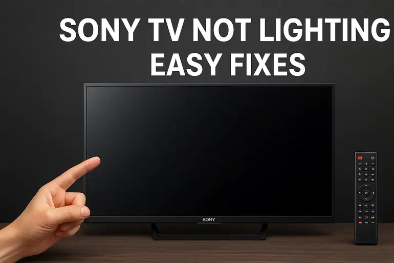 Sony TV Not Lighting Up