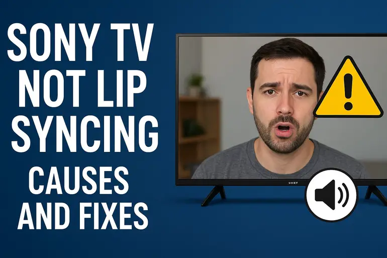 Sony TV Not Lip Syncing