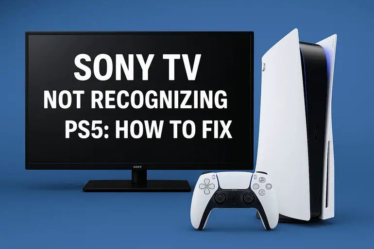 Sony TV Not Recognizing PS5