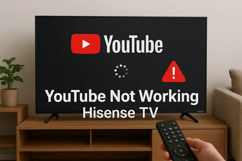 Youtube not working hisense tv